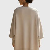 Kimia - Oversized Kötött Kerek Nyakú Pullover