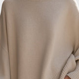 Kimia - Oversized Kötött Kerek Nyakú Pullover