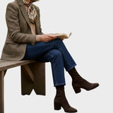 Veronique | Magas Szárú Velúr Csizma