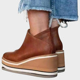 Vina | Bőr Platformos Csizmák