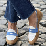 SZÍNBLOKKOS LOAFER CIPŐK