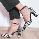 ZEBRA MINTÁS CIPŐ KISBOKA PÁNTAL