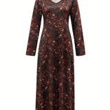 Kendal | Virágmintás maxi ruha