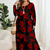 Grace | Virágmintás maxi ruha 