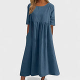 Szofia | Elegáns nyári pamut ruha