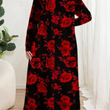 Grace | Virágmintás maxi ruha 