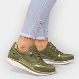 Sportcipők cipzárral anatómia