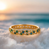 Alberte | Anello d'Argento Quarzo