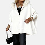 Arabelle - Kényelmes Kapucnis Kabát Törölköző Gallérral