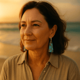 Louise | Orecchini blu