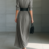 Zahara | Hosszú pliszírozott ruha