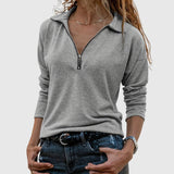 Nadine - Női pulóverek felcipzárral