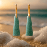 Malou | Orecchini Verde Smeraldo