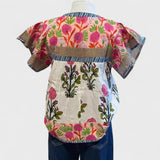 Uriela - Hímzett Boho Blúz