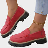 Vastag talpú mokaszinok