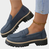 Vastag talpú mokaszinok