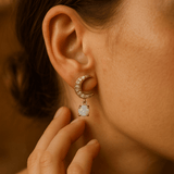 Rosa | Orecchini in Perle Naturali