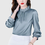 Jana - Elegáns selyem bluz