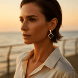 Selma | Orecchini quadrati