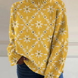 Grace | Vintage Virágminta Blokkolt Színekben