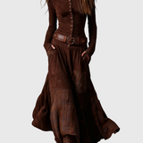 Azucena - Maxiruha övvel, öko-velúr anyagból