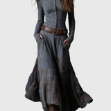 Azucena - Maxiruha övvel, öko-velúr anyagból