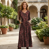 Kendal | Virágmintás maxi ruha