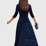 Nancy - Ünnepi Velúr Elegancia Ruha