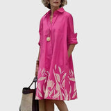 Paige™ - Elegáns ruha zsebekkel