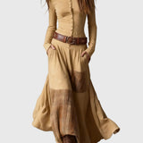 Azucena - Maxiruha övvel, öko-velúr anyagból