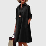 Paige™ - Elegáns ruha zsebekkel