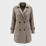 Rózsa - Prémium kabát dupla gombolással