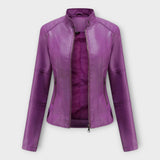 Elegáns bőr zakó modern szabással és örök stílussal